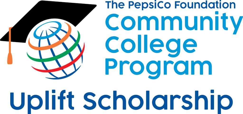 The Pepsico Foundation Community College Program Uplift Scholarship logo