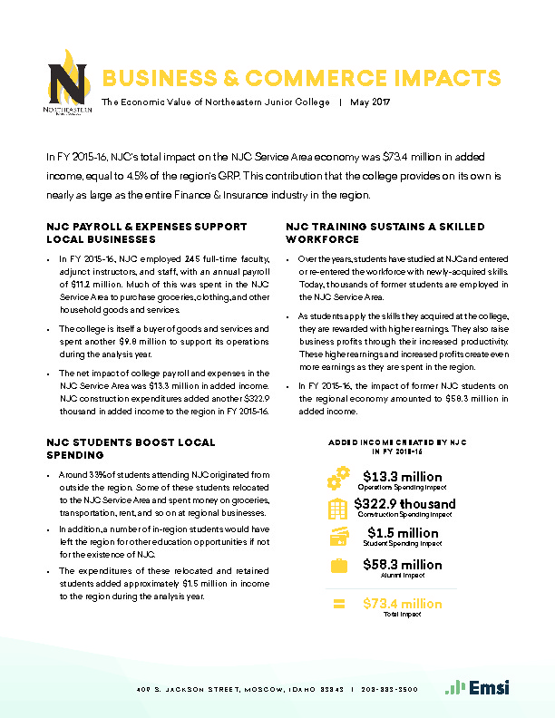 Business & Commerce Impacts (NJC) PDF
